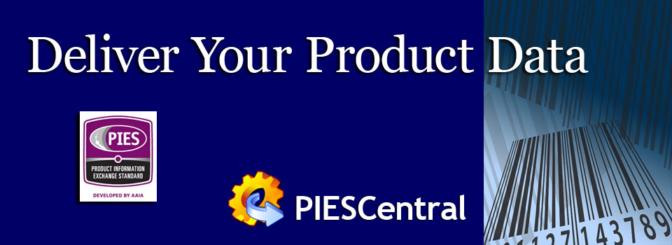 Deliver PIES product data